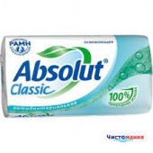 Абсолют туалет.мыло Классик 90гр.Освежающее