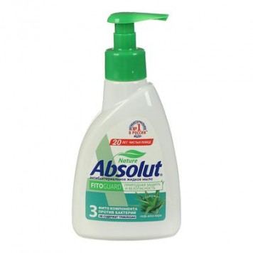 Абсолют Ж/мыло 250мл Натур алое