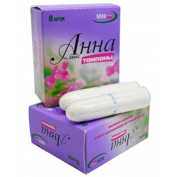 АННА-ЛЮКС тампоны мини 8шт