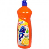 Аос средство для мытья посуды 900мл. Лимон/12