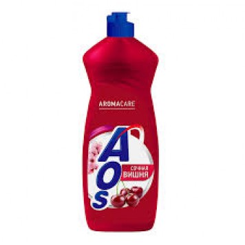 Аос средство для мытья посуды 900мл. Сочная вишня/12