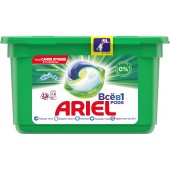 Ариель капсулы для стирки 12шт Горный родник