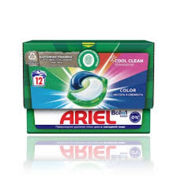 Ариель капсулы для стирки 12шт Колор