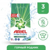Ариель СМС Автомат 3кг.100% Эталон первозданной чистоты Горный родник/ чз