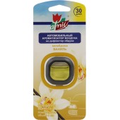 Ароматизатор воздуха Атмикс 4мл для авто.на дефлектор обдува, мембрана Ваниль