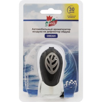 Ароматизатор воздуха Атмикс 8мл для авто.на дефлектор обдува Океан