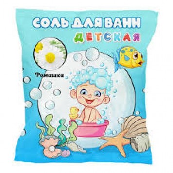 AROMIKA Соль д/ванн 1000г Детская РОМАШКА /12