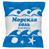 Аромика Соль д/ванн 1000г МОРСКАЯ НАТУРАЛЬНАЯ /12