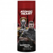 Atomic Heart Шампунь гель муж 2в1 400мл освежающий Atomic Heart Шампунь гель муж 2в1 400мл освежающий