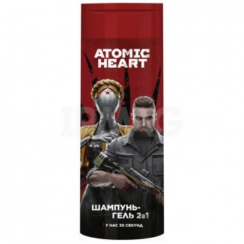 Atomic Heart Шампунь гель муж 2в1 400мл освежающий