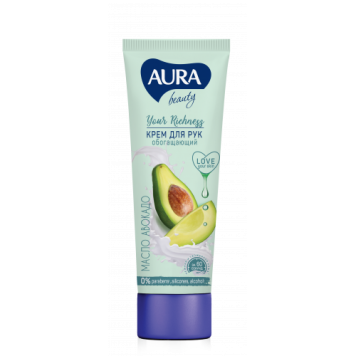 АУРА Крем для рук 75 мл обогащающий туба