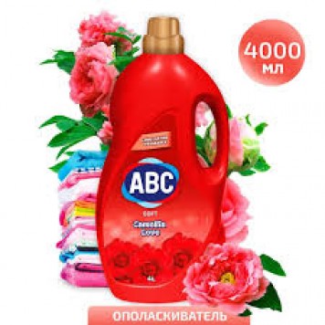 АВС Смягчитель д/белья 4л Любовь камелии