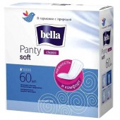 Белла прокладки ежед.Panty Софт классик  60шт  Белла прокладки ежед.Panty Софт классик  60шт