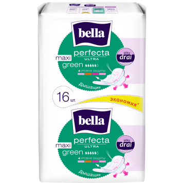Белла прокладки Perfecta Ultra Maxi Green 16шт