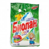 Биолан СМС 1,2кг. Автомат Колор  пакет (2шт/кор) /чз