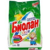 Биолан СМС 1,2кг. Автомат Колор  пакет (2шт/кор))