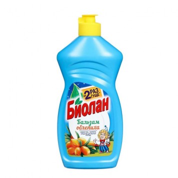 Биолан средство для мытья посуды 450мл Облепиха