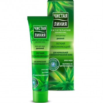 Чистая линия крем для лица дневн.увл.д/к/к 40мл
