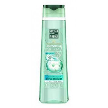 Чистая линия Шампунь-бальзам д/волос 400мл 2в1