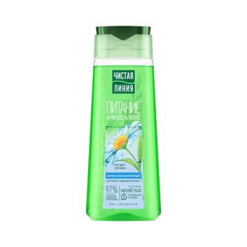 Чистая линия Шампунь 250 мл. Ромашка  д/сух. и повр. волос