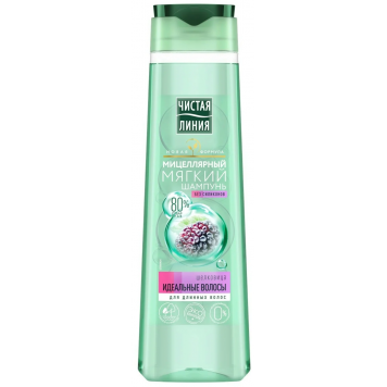 Чистая линия Шампунь 400мл. Мицеллярный/Идеальные волосы