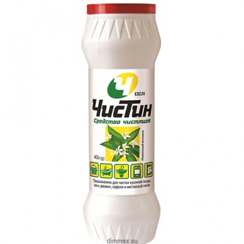 Чистин чистящий порошок  400гр. лимоный всплеск (20шт)