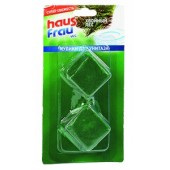 ЧС HAUS FRAU 2шт *50г кубики для унитаза хвойный лес