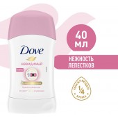 Дав дезодорант стик жен 40мл Невидимый