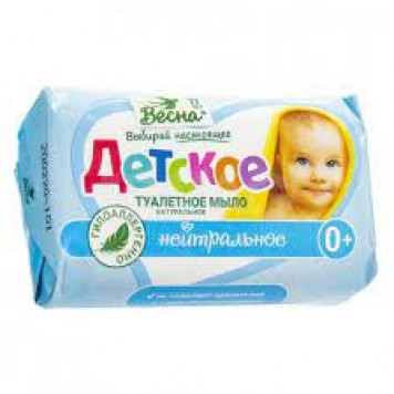 Детское крем-мыло 90гр Весна Нейтральное 