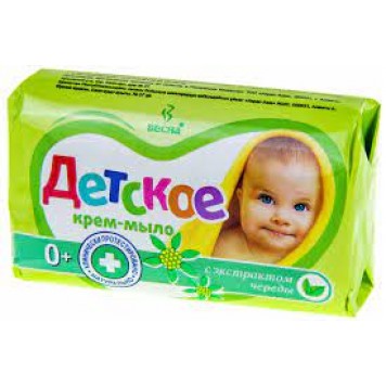 Детское Крем-мыло 90гр Весна Ухаживающее