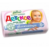 Детское Крем-мыло 90гр. Весна Успокаивающее )