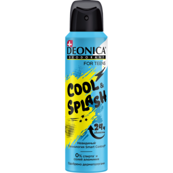 Дезодорант  DEONICA For Teens спрей 150 мл для мальчиков с 12 лет 