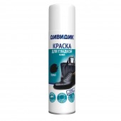 Дивидик аэрозоль-краска д/гладкой кожи 250мл.черный