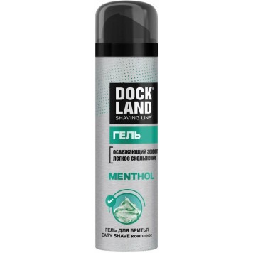 Dockland Menthol гель д/бритья 200мл