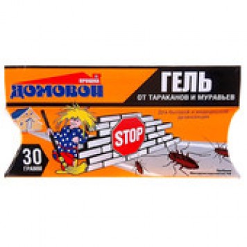 Домовой гель от тараканов шприц 30г