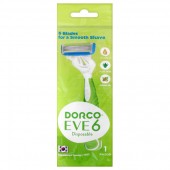 ДОРКО EVE 6 лезвий одноразовый станок жен 1 шт 