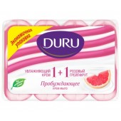 Дуру мыло туалетное 1+1 4*80гр Розовый грейпфрут/чз