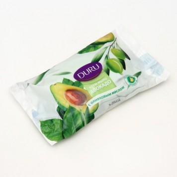 Дуру мыло туалетное 80гр Авокадо и масло олив п/п /24