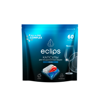 Eclips Капсулы д/посудомоечных машин Prime 60шт 