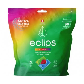 ECLIPS капсулы д/стирки Color 30шт