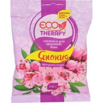 Экотерапия соль для ванн 100гр япония