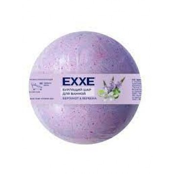 EXXE Бурлящий шар для ванной Вербена и бергамот 120г *12