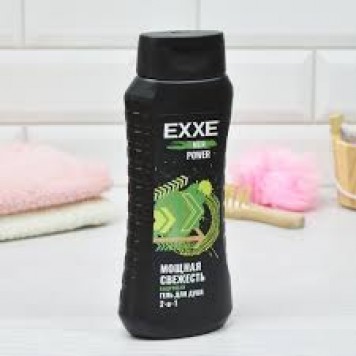 EXXE Гель для душа 2в1 мужской 400мл Бодрящий