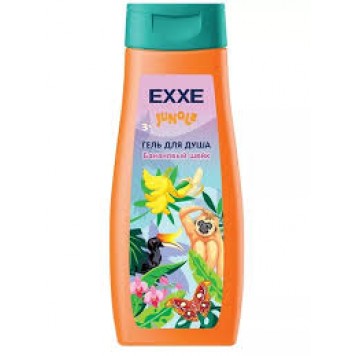 EXXE Гель для душа Джунгли 400мл Банановый шейк