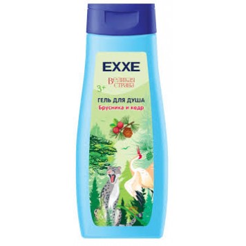 EXXE гель для душа Великая страна 400мл Брусника и кедр