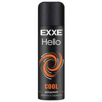 EXXE Hello Men Дезодорант спрей 150мл COOL/12