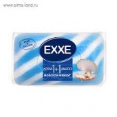 EXXE Крем-мыло туалетное 1+1 80г Морской жемчуг (синее)