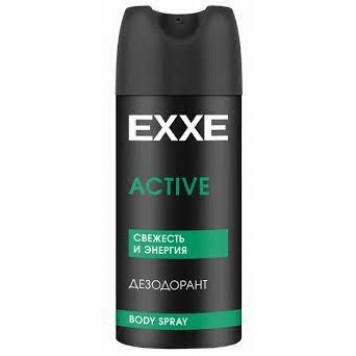 EXXE Men Дезодорант спрей 150мл ACTIVE *6/чз