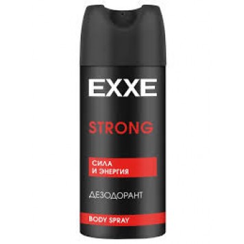 EXXE Men Дезодорант спрей 150мл Strong Сила и Энергия /6