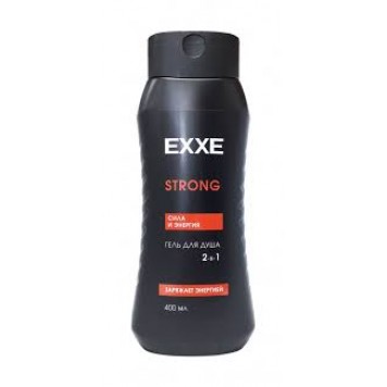 EXXE Men Гель д/душа 1000мл STRONG Сила и энергия 2в1/4